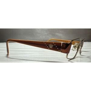 VERSACE Eyeglasses (Frames Only) 1089-B Orange with Logo 1052 50-16 135